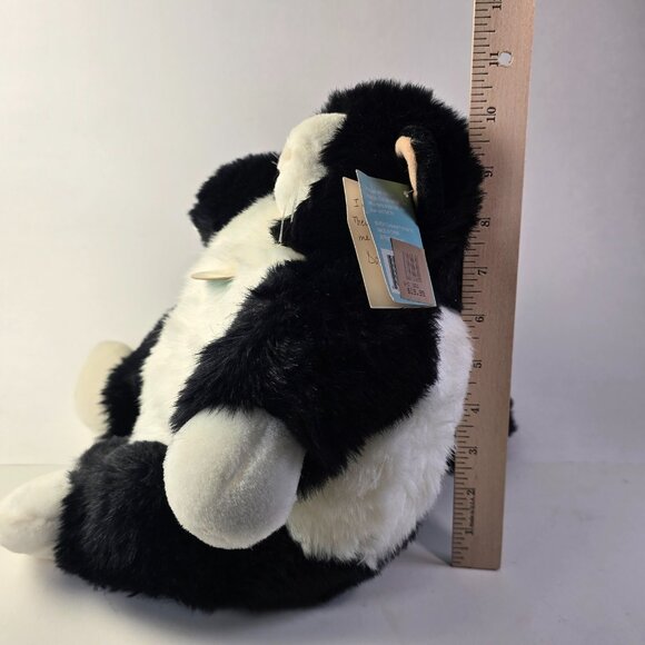 Incredible Petables Cat Plush Domino Fat Black White Tuxedo Kitten Stuffed VTG - Picture 12 of 14